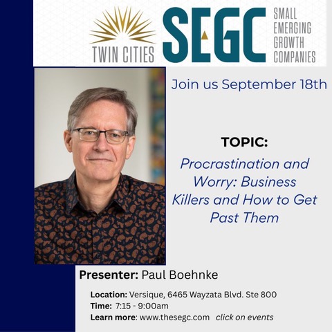 When Our Thoughts Get In the Way | Presenter: Paul Boehnke