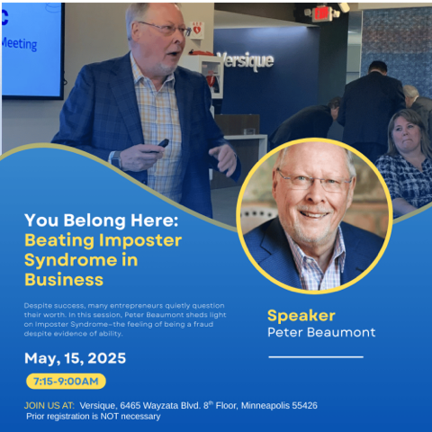 Beating imposter Syndrome in Business | Presenter: Peter Beaumont