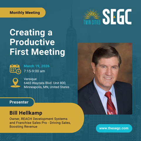Bill Hellkamp - creating a productive first meeting